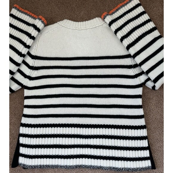 ME+EM MERINO CASHMERE BRETON STRIPE SWEATER SIZE MEDIUM RARE - Picture 3 of 15
